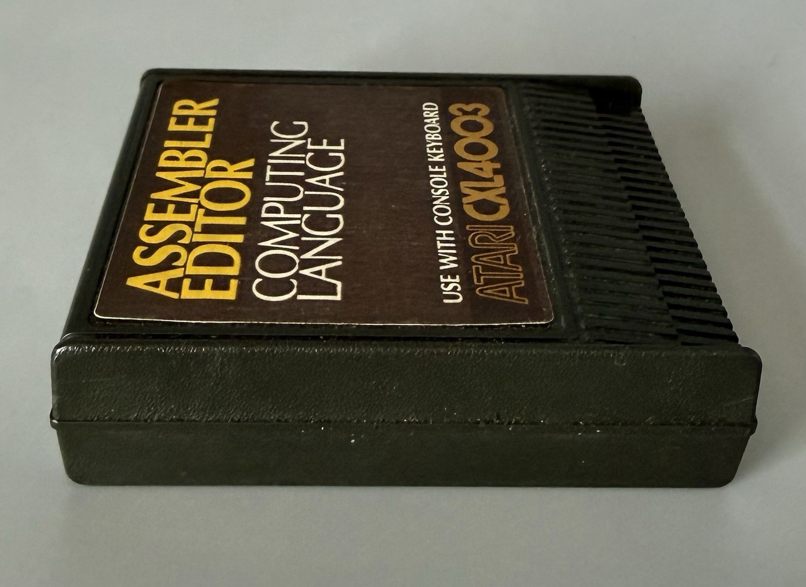 Atari Assembly Editor Cartridge for Atari 400/800 — Tested/Working