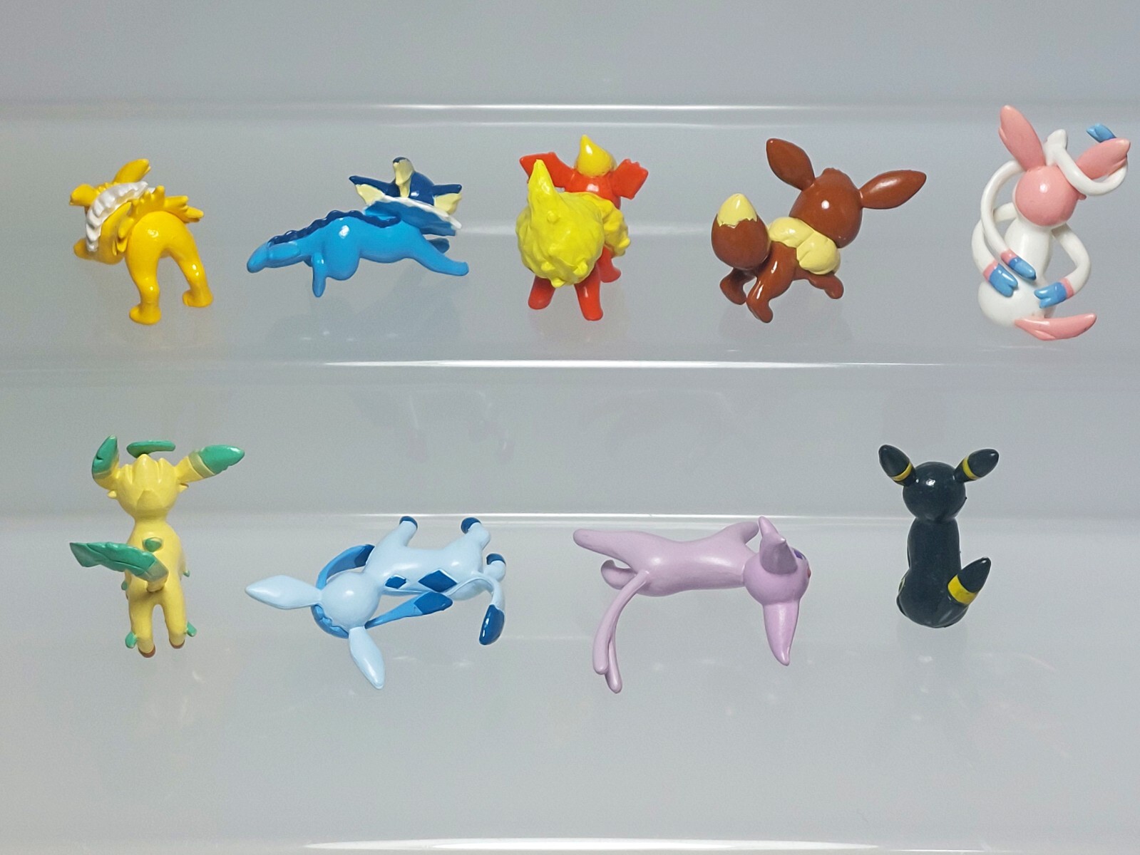 Eeveelution Pokemon Get Collections Figure Tomy T-ARTS Sylveon Umbreon 0.8-1.4in