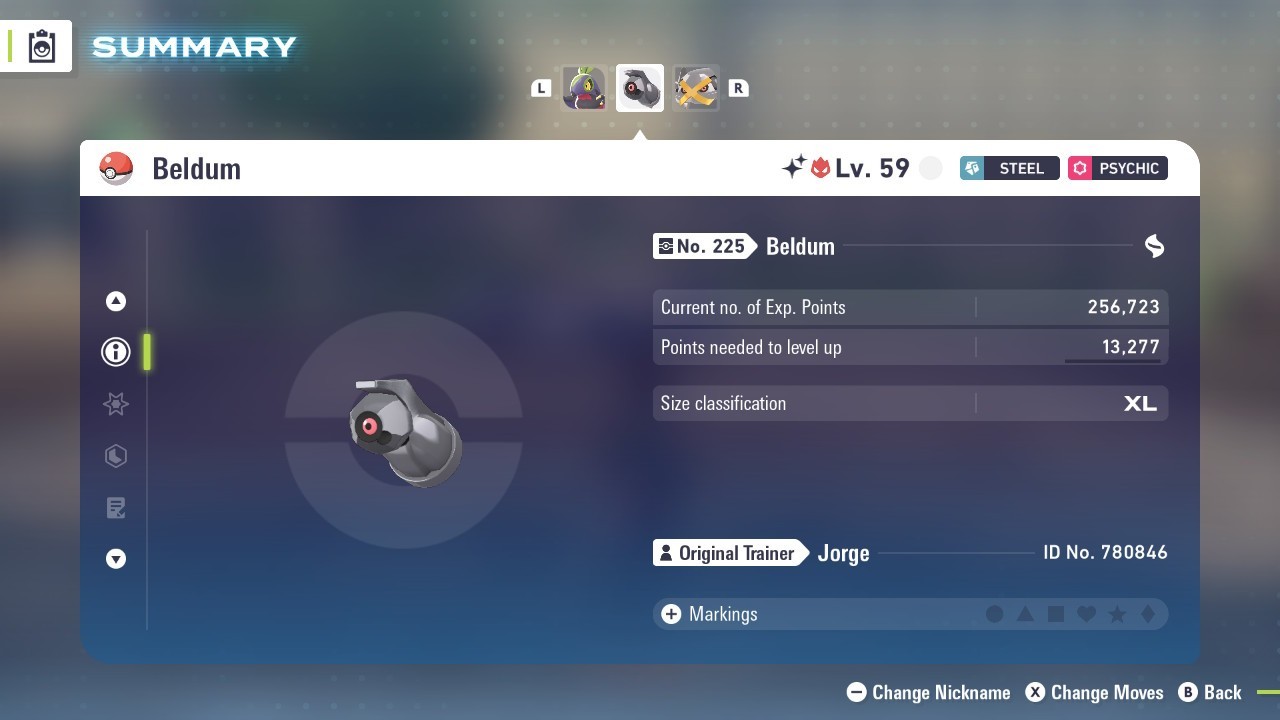 Pokemon Legends ZA ✨ 6IV Shiny Alpha Beldum✨Fast 🚀