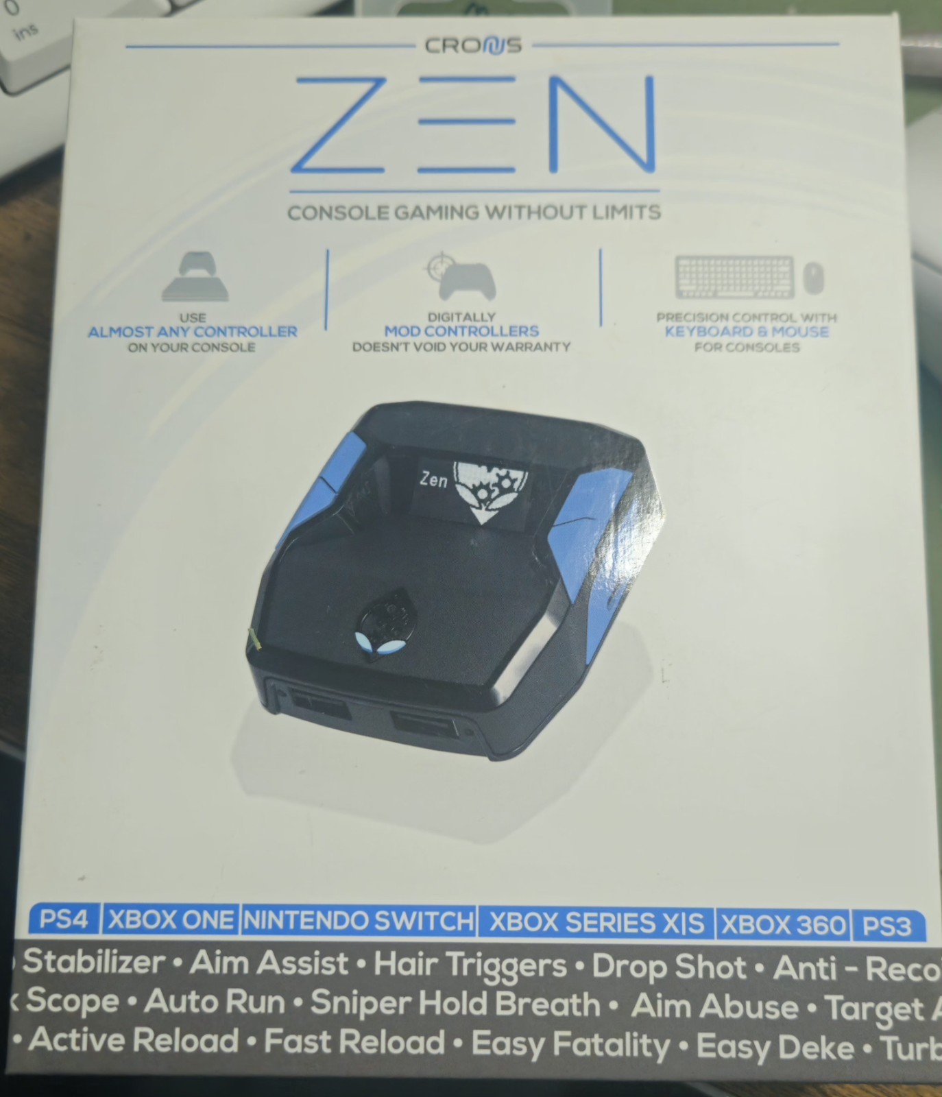 Cronus Zen Controller Emulator for Xbox, Playstation, Nintendo and PC
