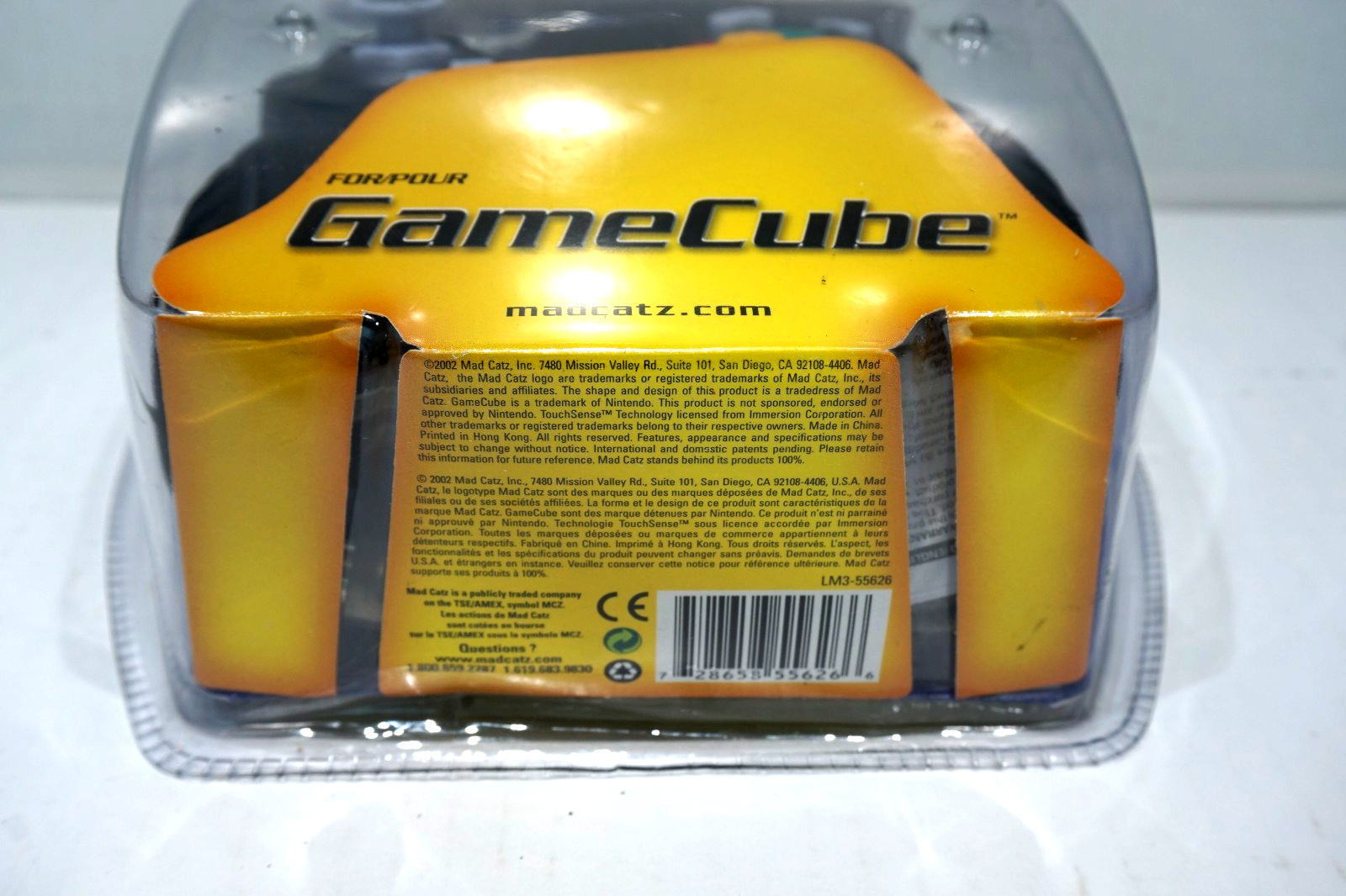 NEW Mad Catz CONTROL PAD PRO for NINTENDO GAME CUBE – BLACK – FULLY PROGRAMMABLE