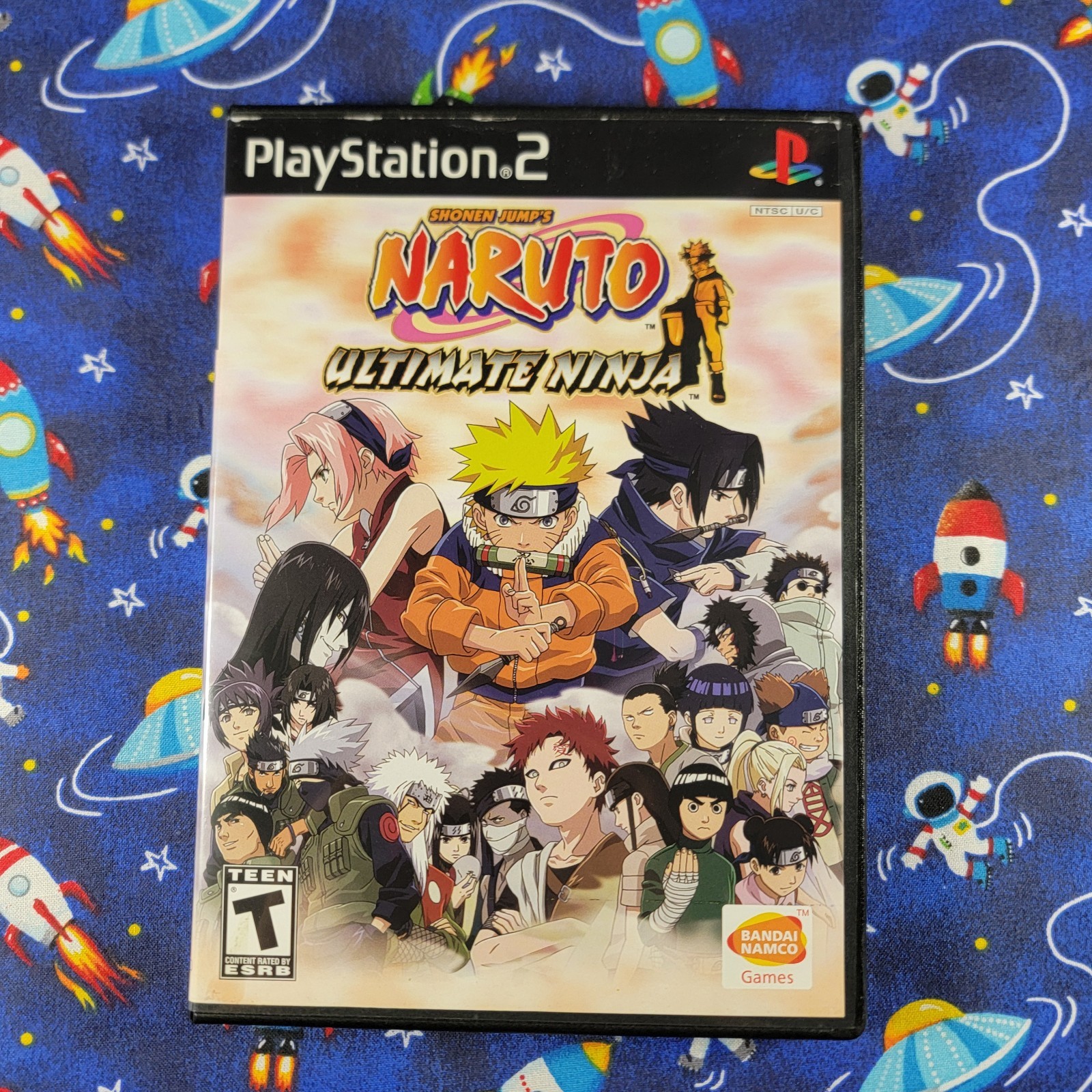 Naruto PS2 Game Lot 3 PlayStation 2 Uzumaki Chronicles Ultimate Ninja Tested