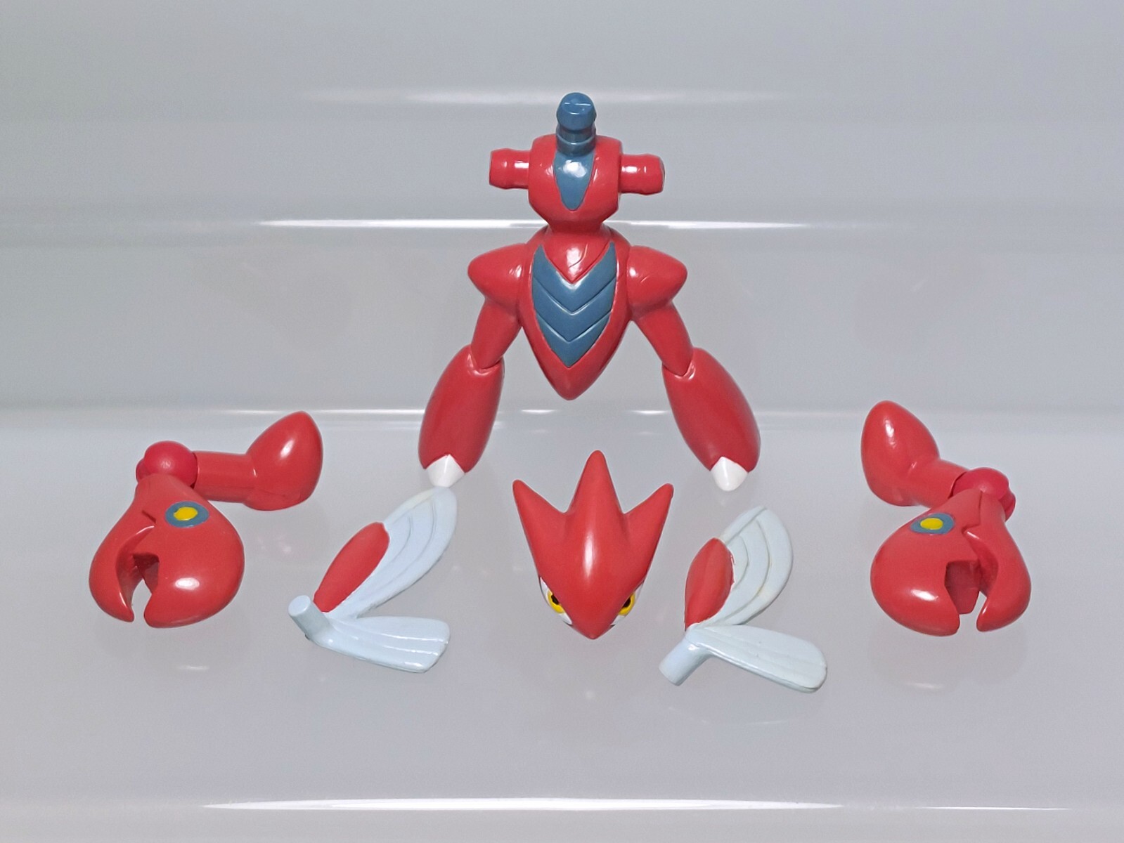 Scizor Pokemon Action Figure Gashapon Bandai 2000 Toy Japan F08 2.4in