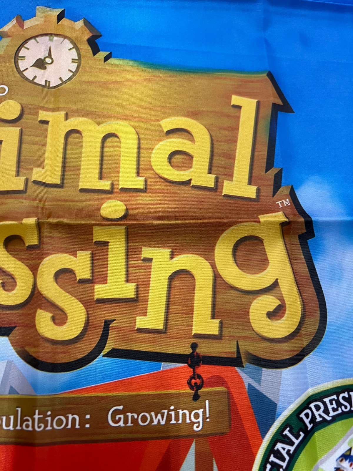 Animal Crossing Wall Flag Banner Tapestry 2 x 3 Ft, Gamecube