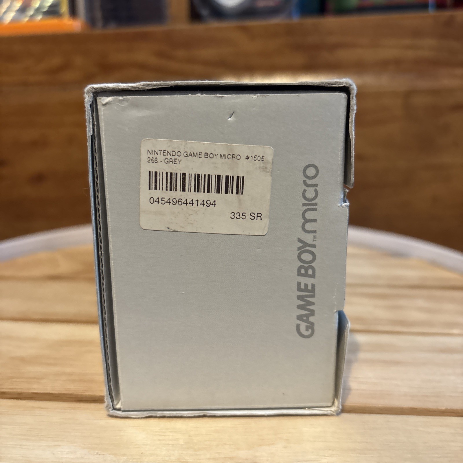 GAME BOY MICRO Silver CIB