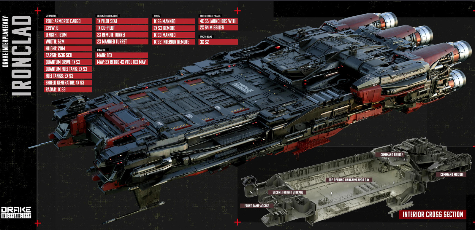 Star Citizen Drake Ironclad LTI