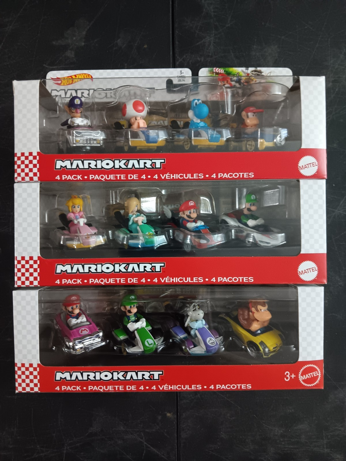 *FREE SHIP* 12-PK ROSALINA Super Mario Kart Hot Wheels Dry Bones Diddy Kong MORE