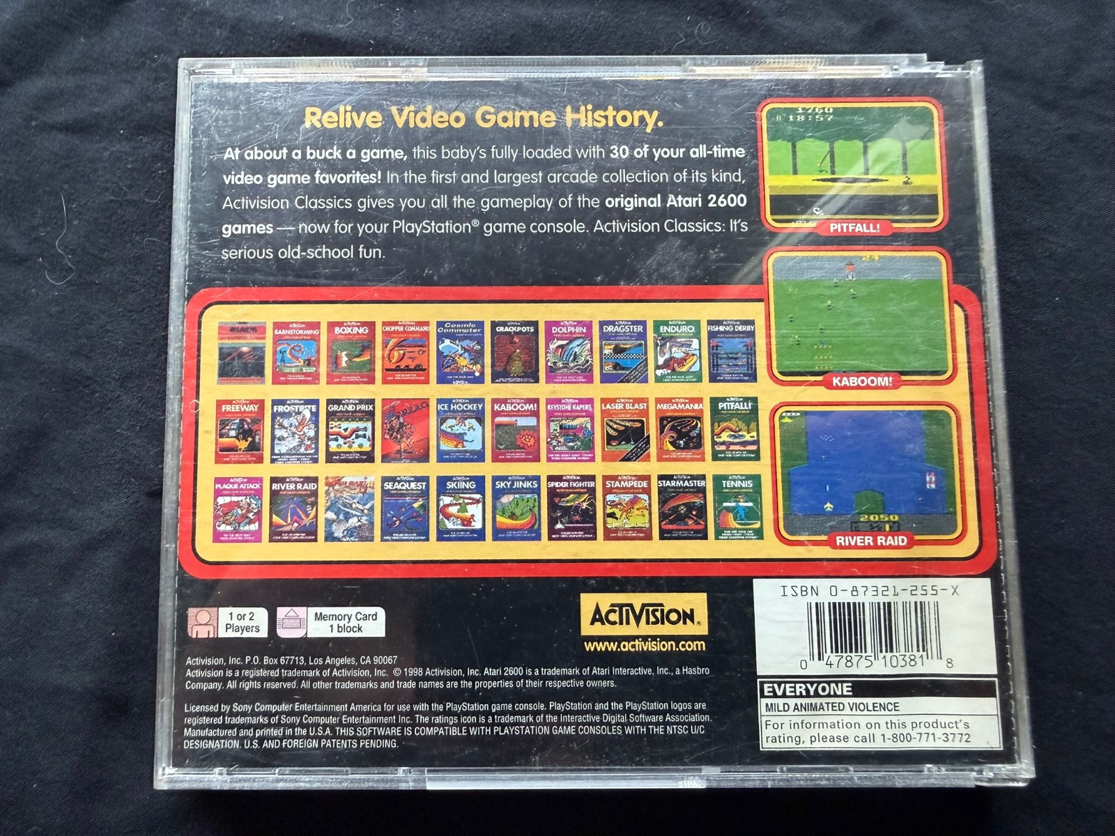 Activision Classics (Sony PlayStation 1, 1998)