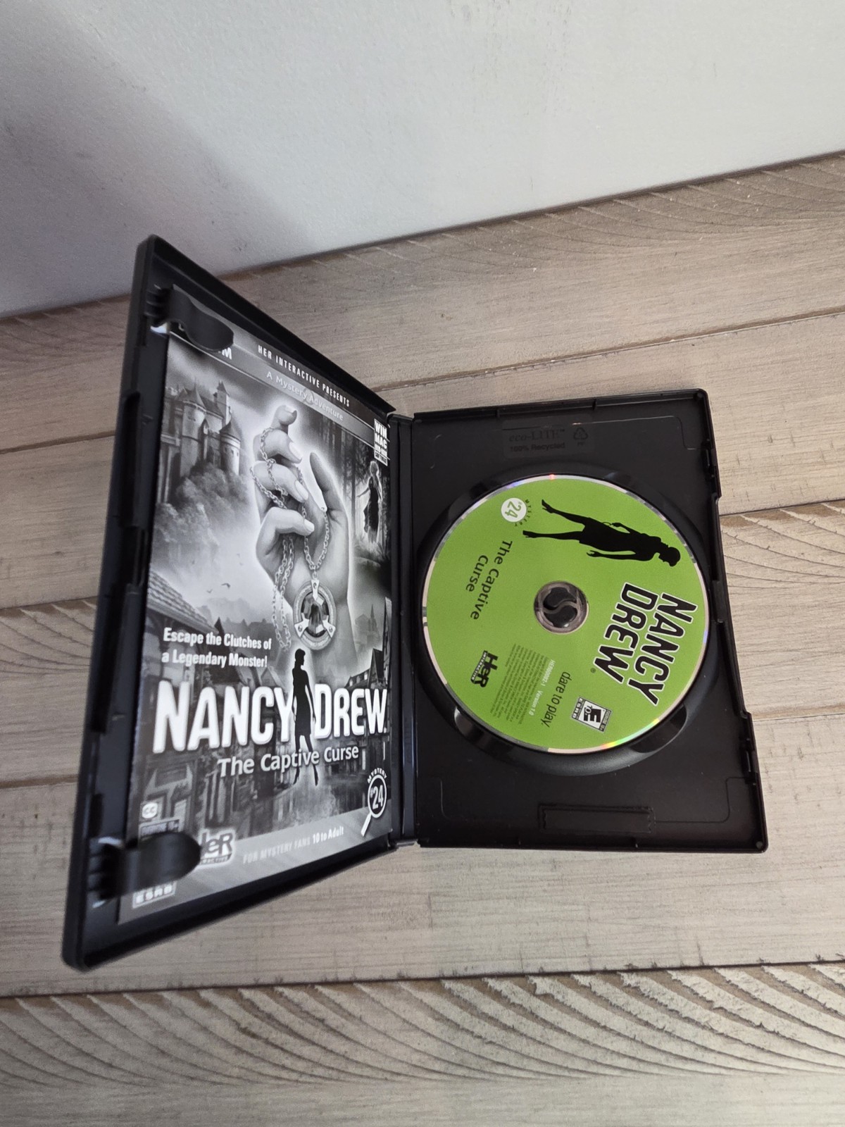 Nancy Drew 24 The Captive Curse PC Mac DVD Game 2011 Mystery # 24