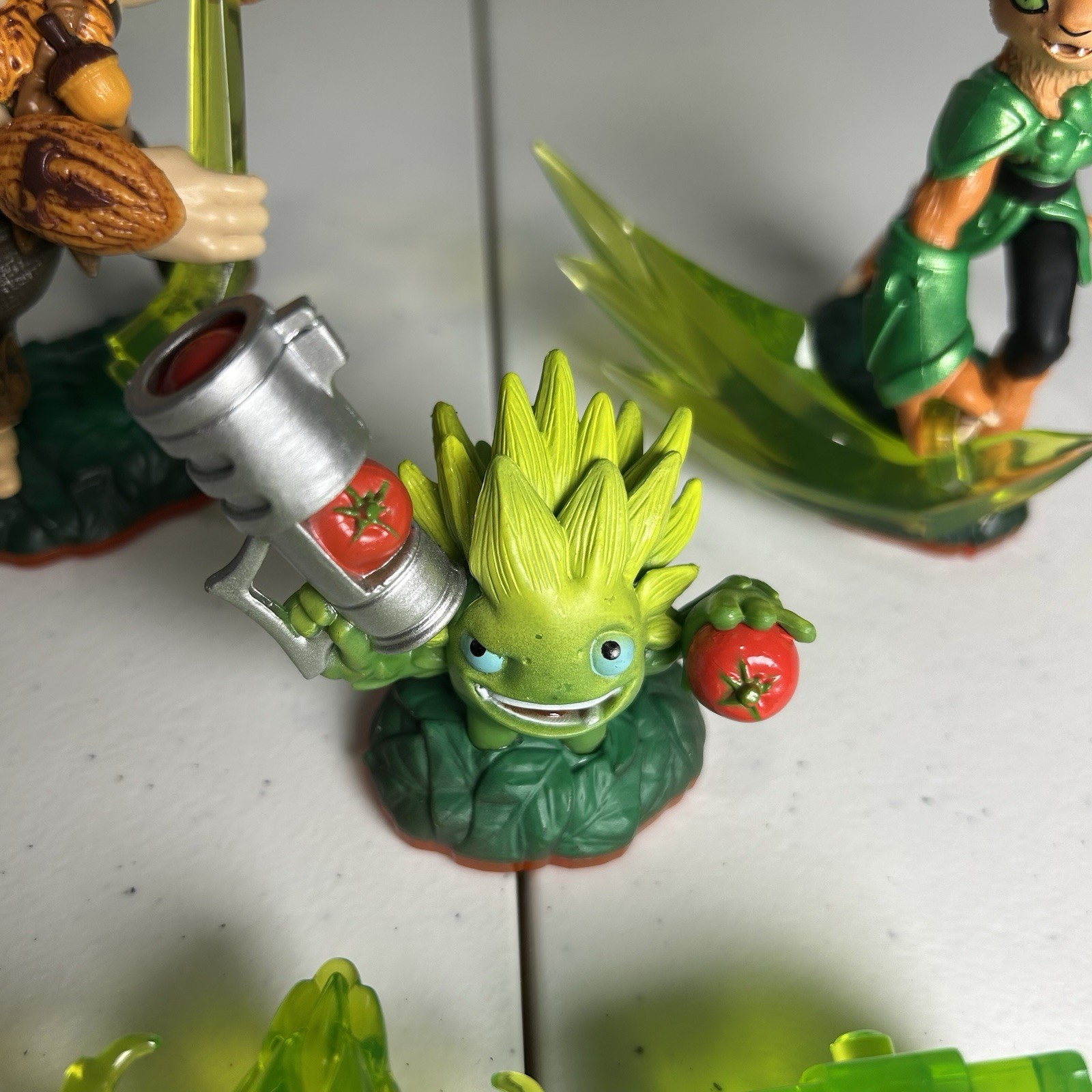 Skylanders Trap Team Life Lot Bushwhack Tuff Luck Food Fight & Traps Tested