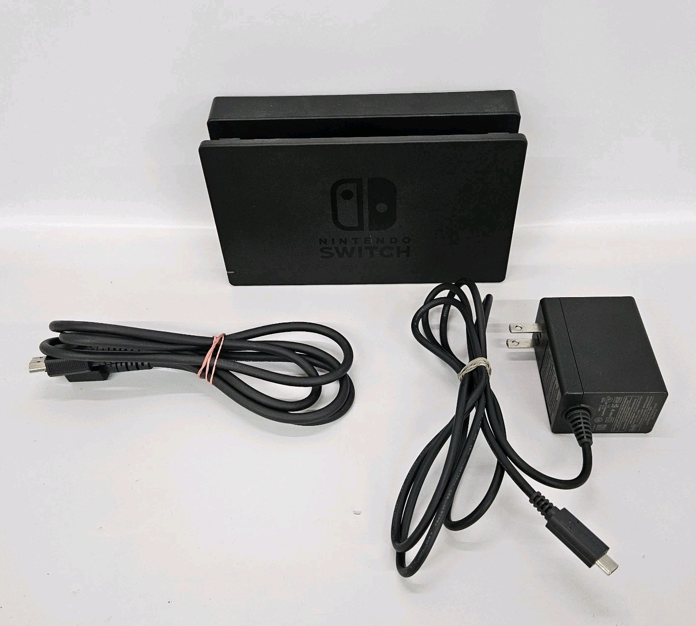 Genuine Original Nintendo Switch TV Charging Dock Charger HDMI Bundle HAC-007