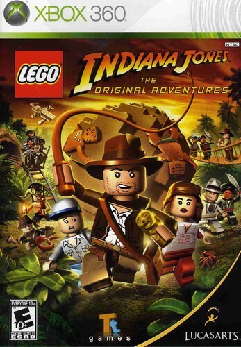 Lego Indiana Jones The Original Adventures/Kung Fu Panda XBOX 360 SEALED/NEW