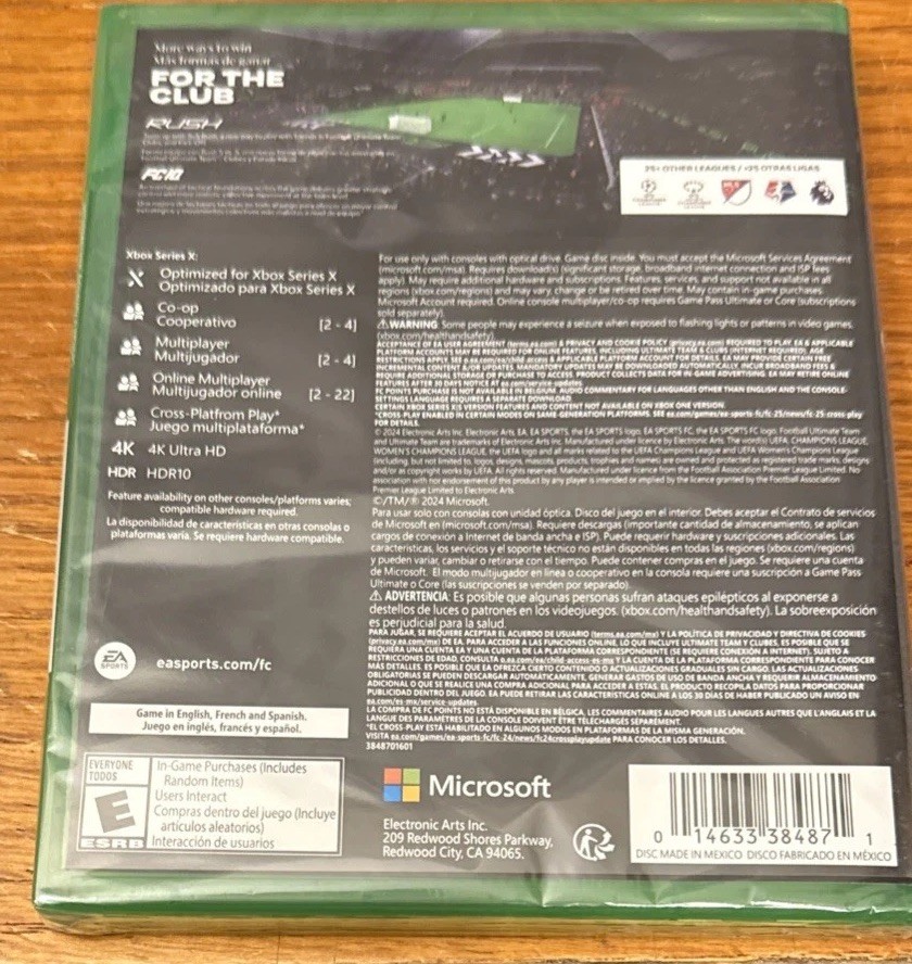 EA Sports FC 25 – Microsoft Xbox Series X|S