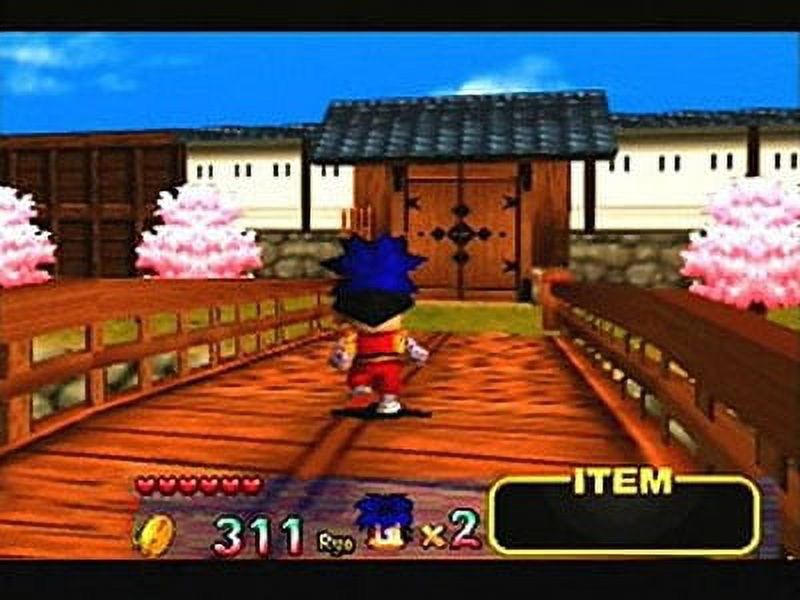 Mystical Ninja Starring Goemon Nintendo 64 N64 1998 Cartridge Retro Action Game