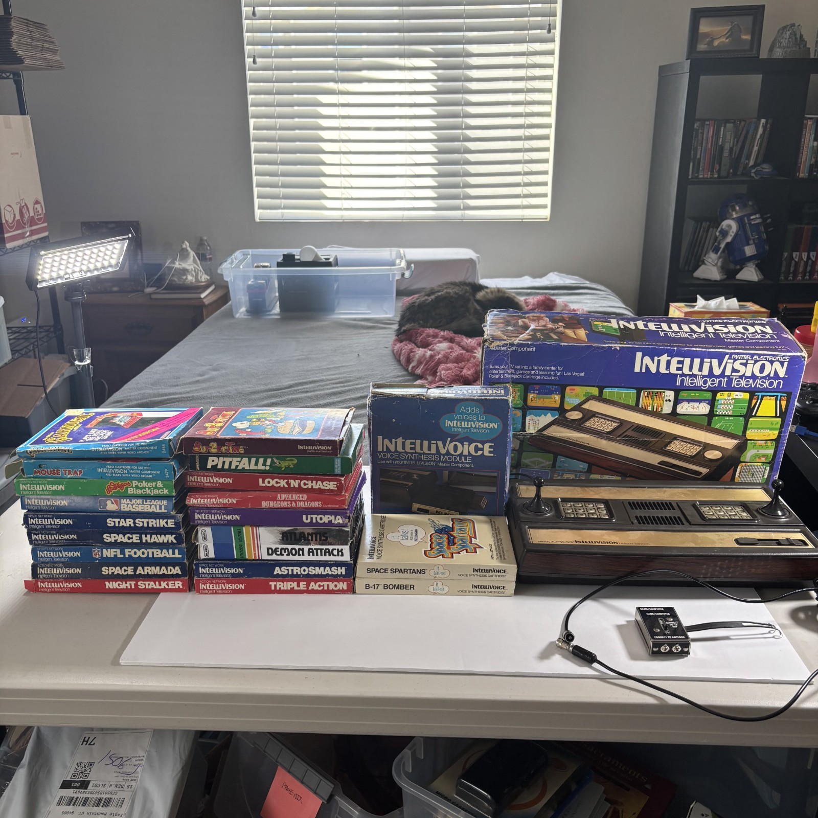 Mattel Intellivision Collectors Bulk Lot | Console | Intellivoice | 20 Games