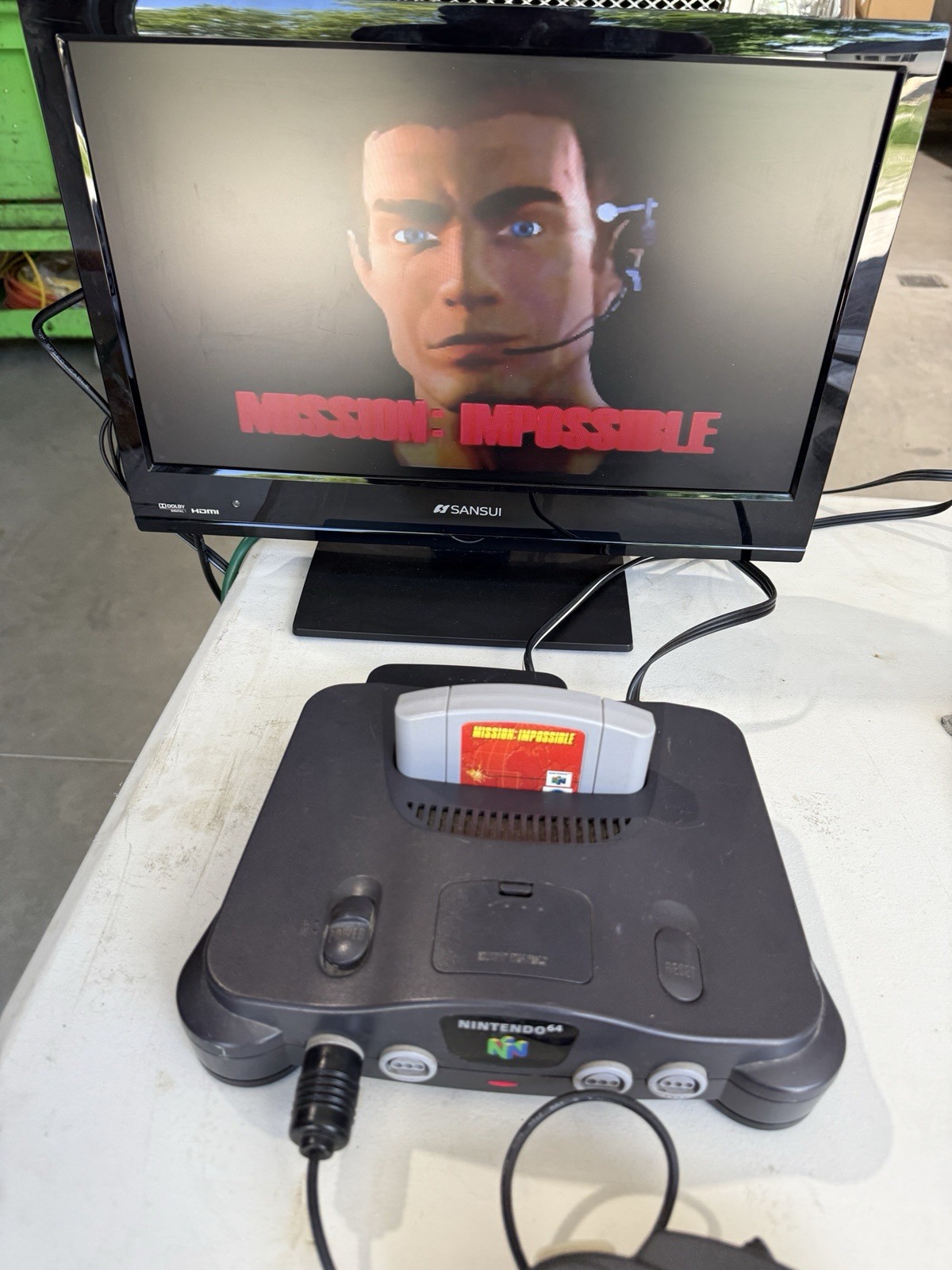 Nintendo 64 N64 Console w/ Controller and Games – Tested/Works