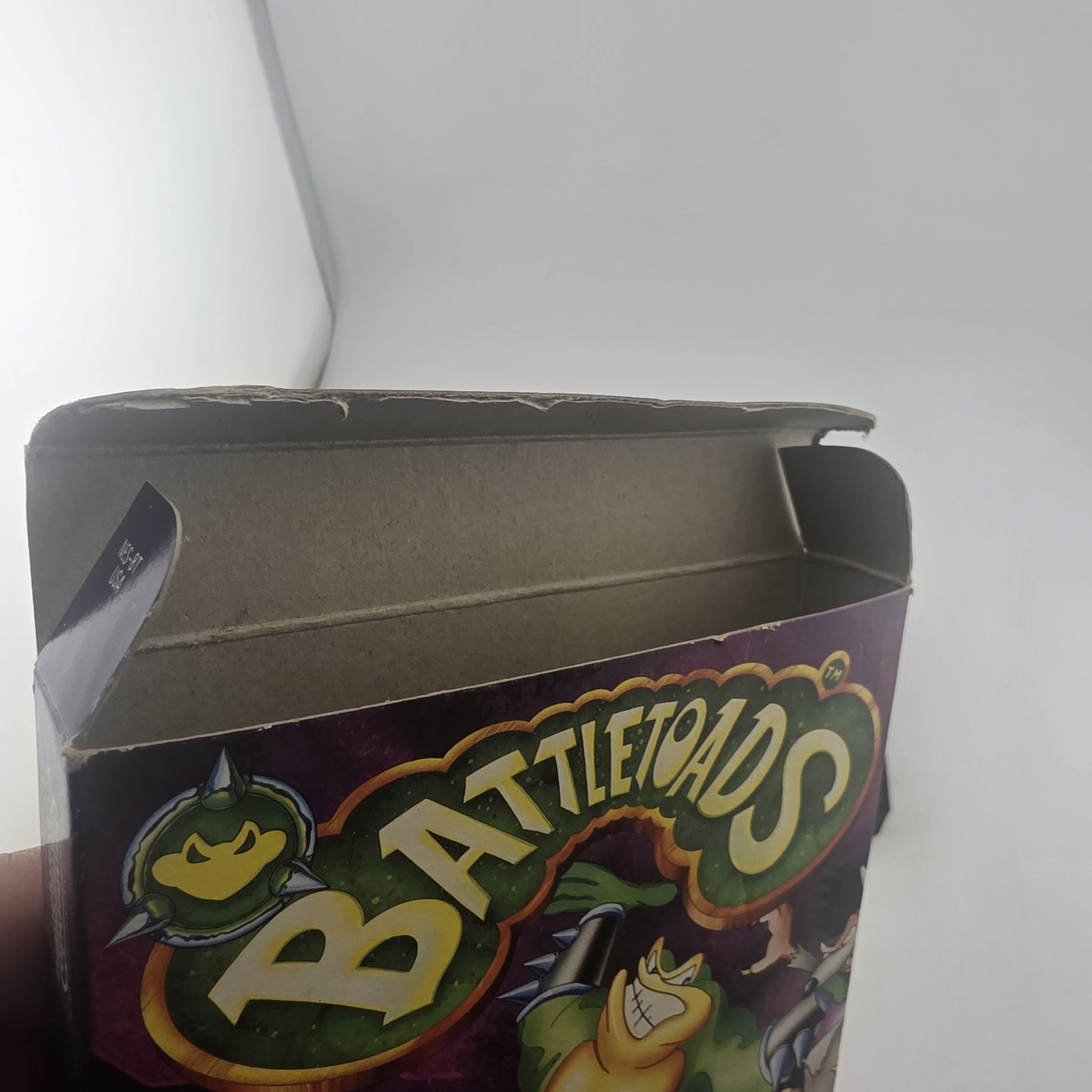 Battletoads NES Nintendo 1991 Oval SOQ REV-A Box – Box Only (No Game)