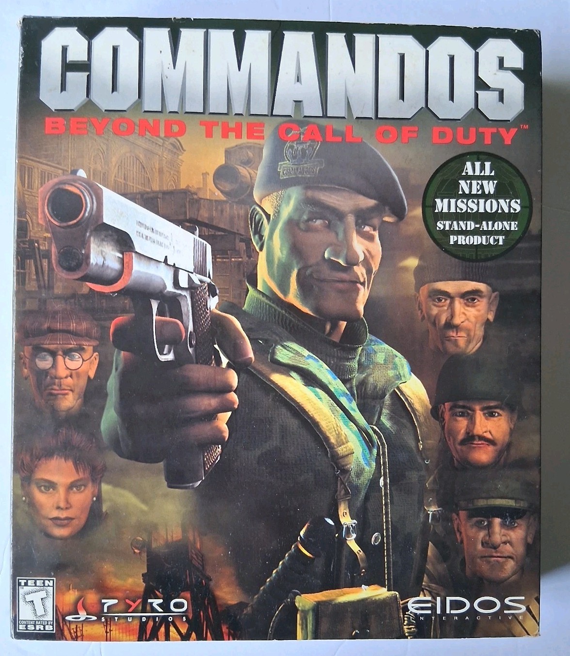 Eidos Computer Wargame Commandos – Beyond the Call of Duty VG/EX