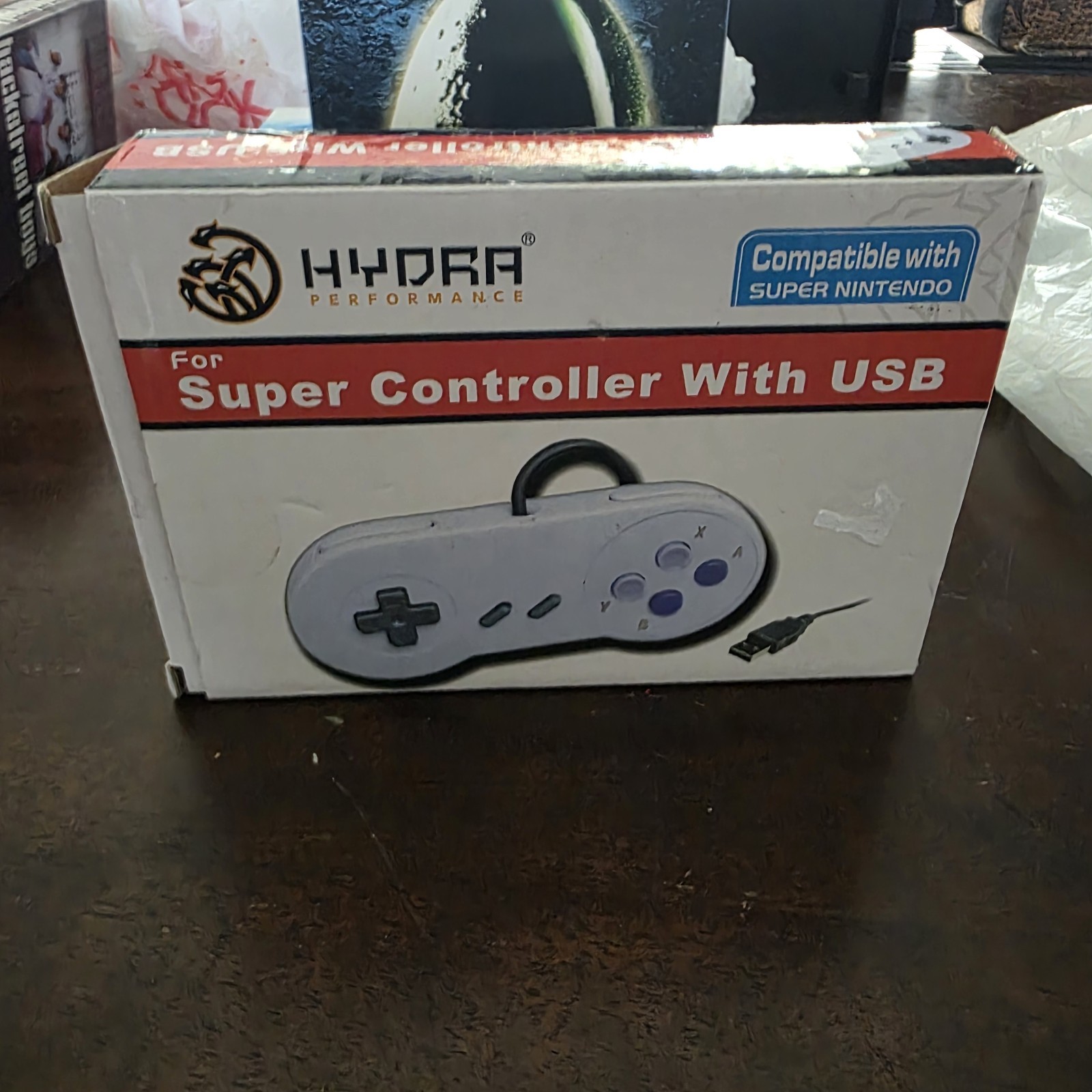Hydra Performance / USB SNES Controller / Working with Box