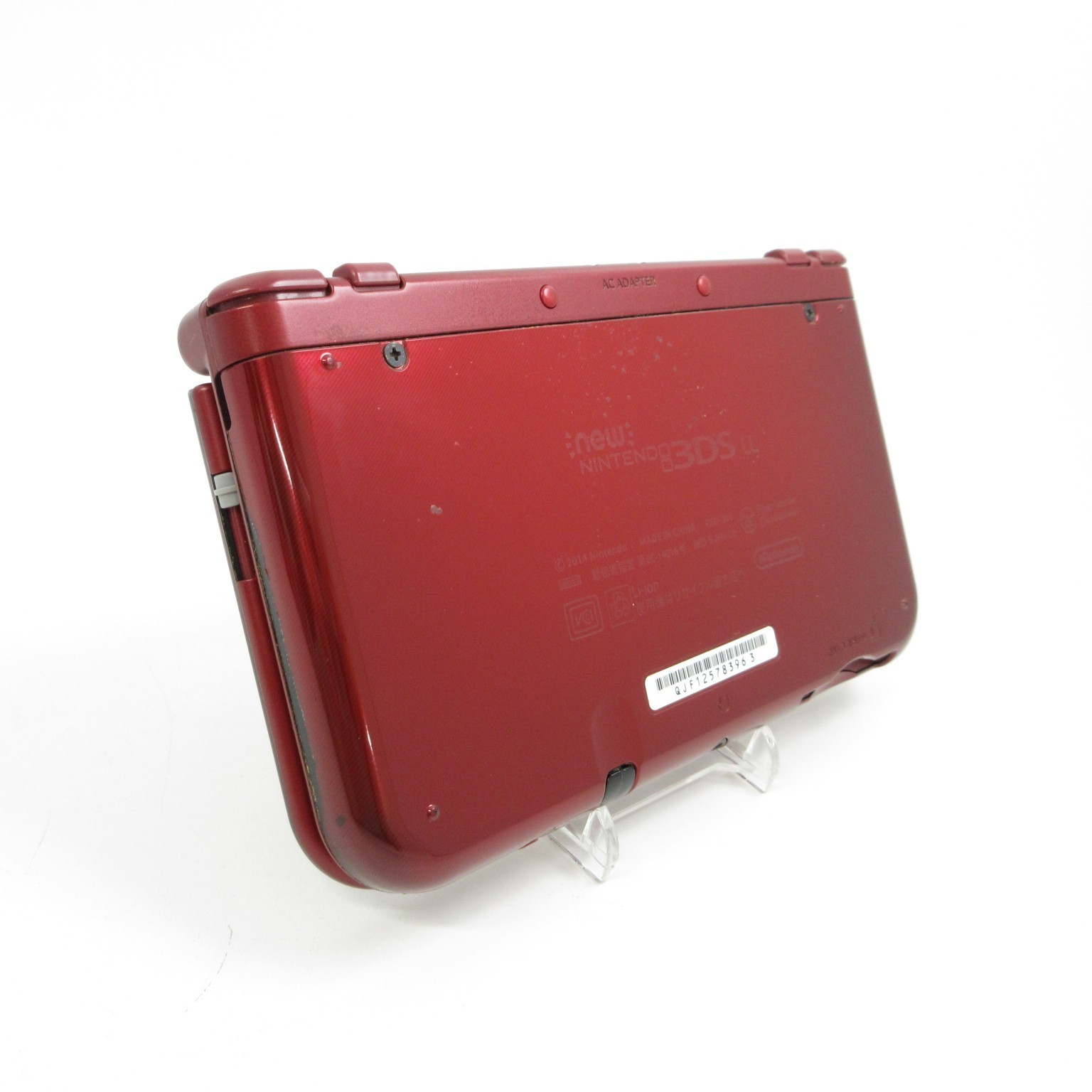 【Excellent】Nintendo New 3DS LL XL Metallic Red Console Japanese Ver. #ReRe08/061