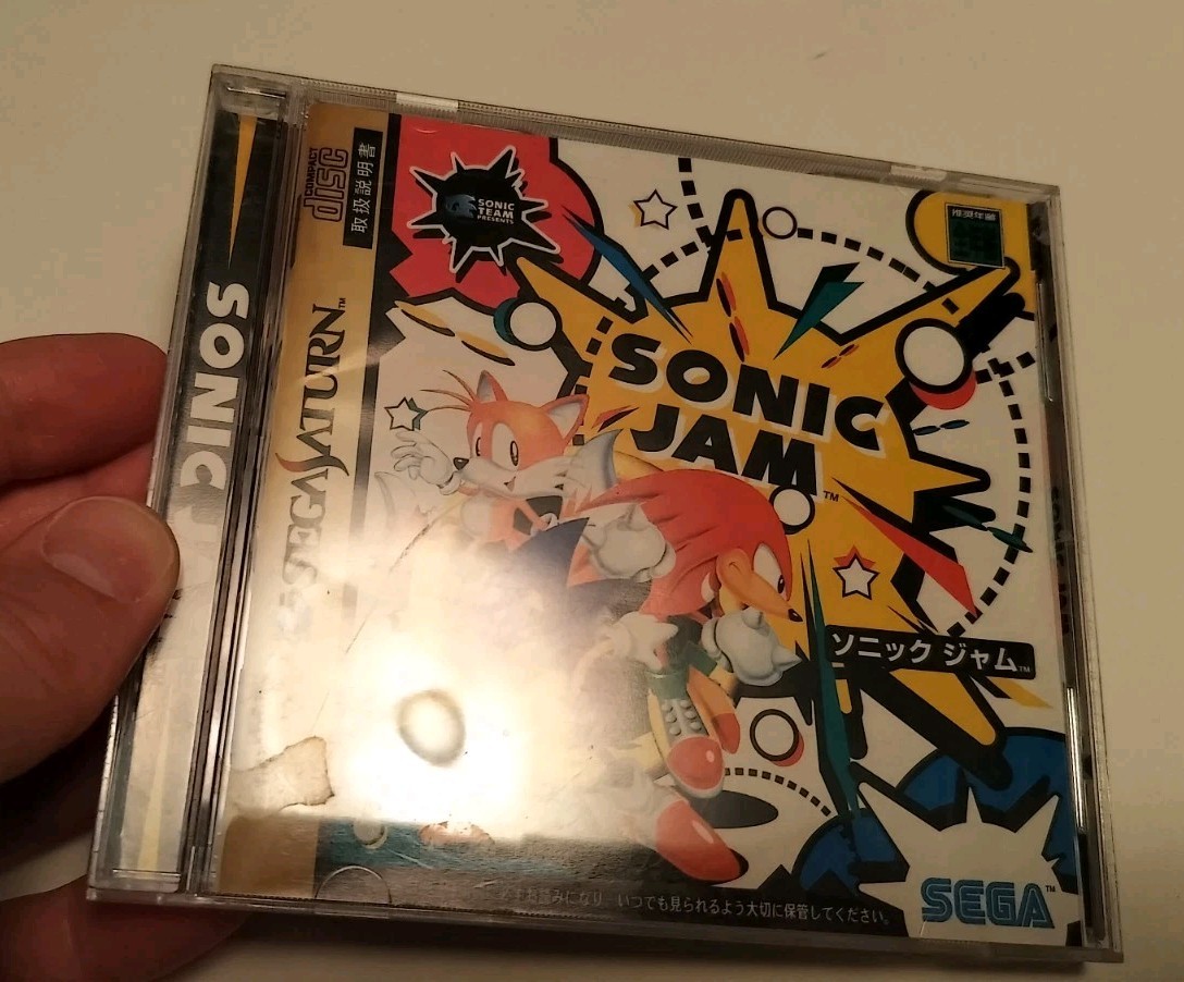 Sonic Jam For Sega Saturn Japanese Gaming Console – Sonic The Hedgehog