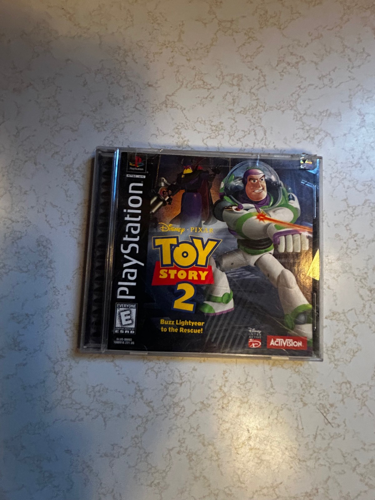 TOY STORY 2 PlayStation 1 Action Adventure ,TESTED WORKING, USED GAME