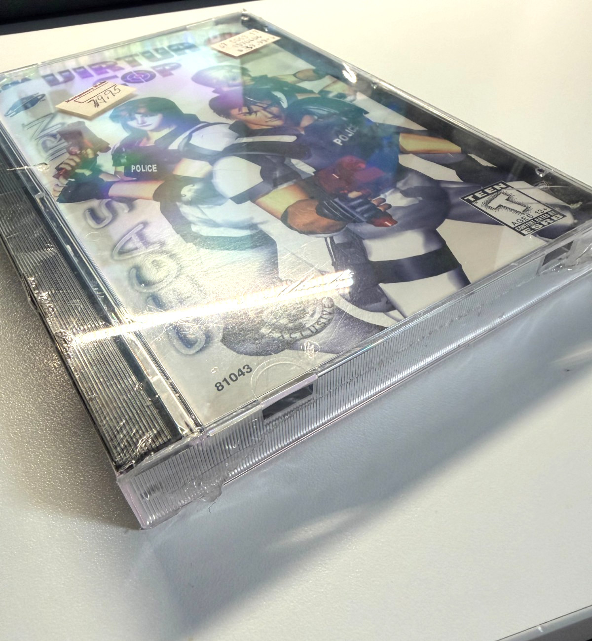 Virtua Cop 2 Sega Saturn 1996 Gun Action Game Factory Sealed Brand New