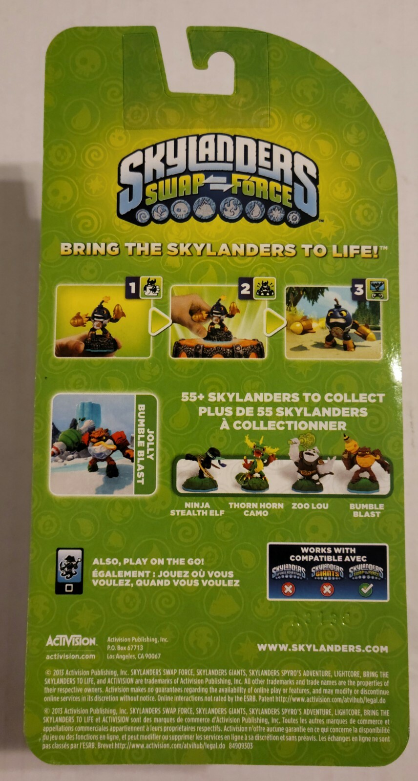 Skylanders Swap Force Jolly Bumble Blast