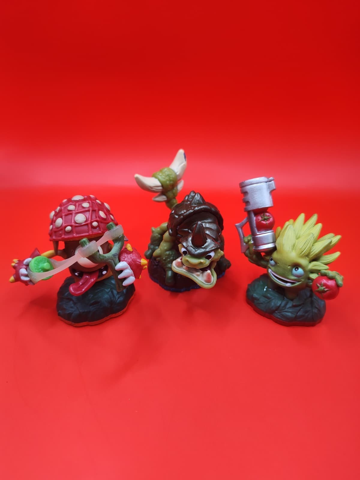 Skylanders Figures Lot Of 3 DARK STEALTH ELF LIGHTCORE BUMBLE BLAST ZOO LOU