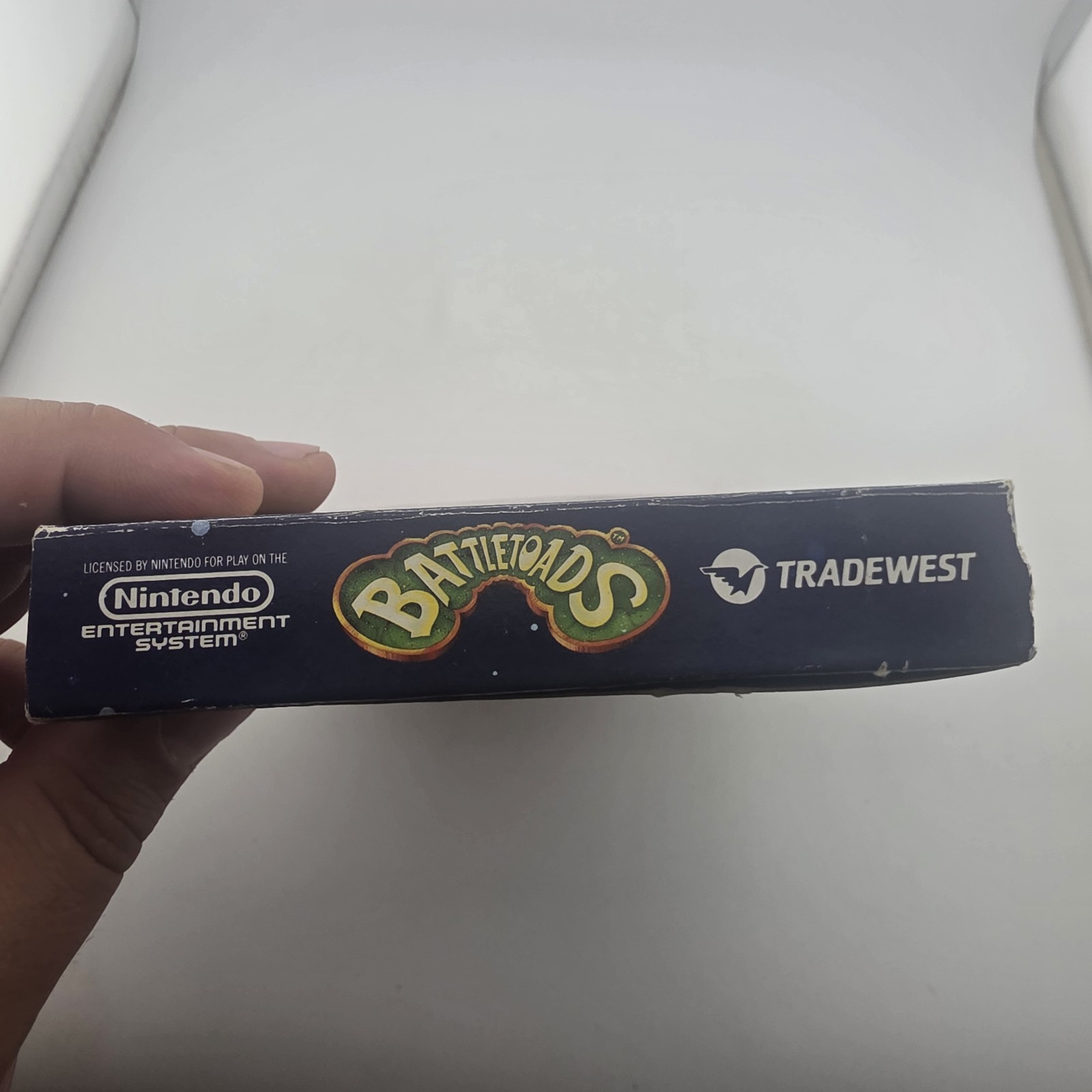 Battletoads NES Nintendo 1991 Oval SOQ REV-A Box – Box Only (No Game)