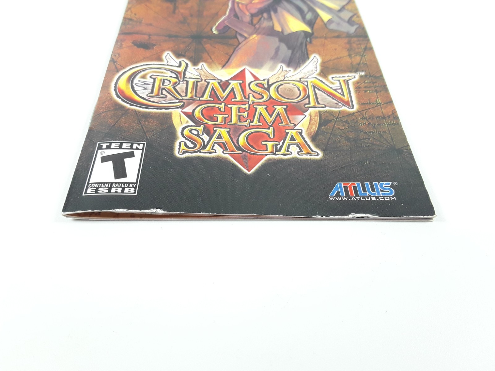 Crimson Gem Saga – Playstation Portable Sony PSP (MANUAL ONLY) Authentic Atlus