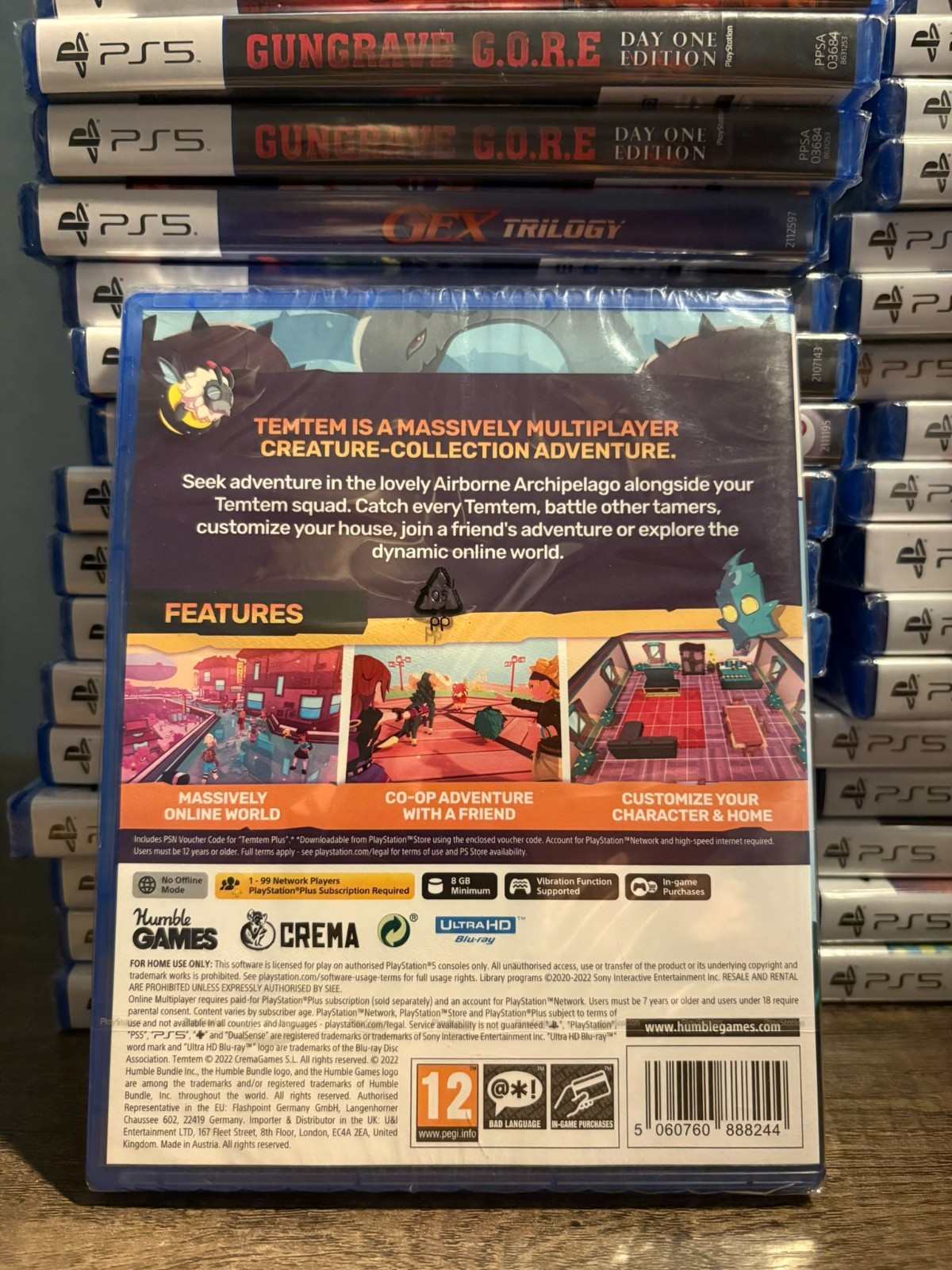 (SEALED) TemTem PS5 Playstation 5