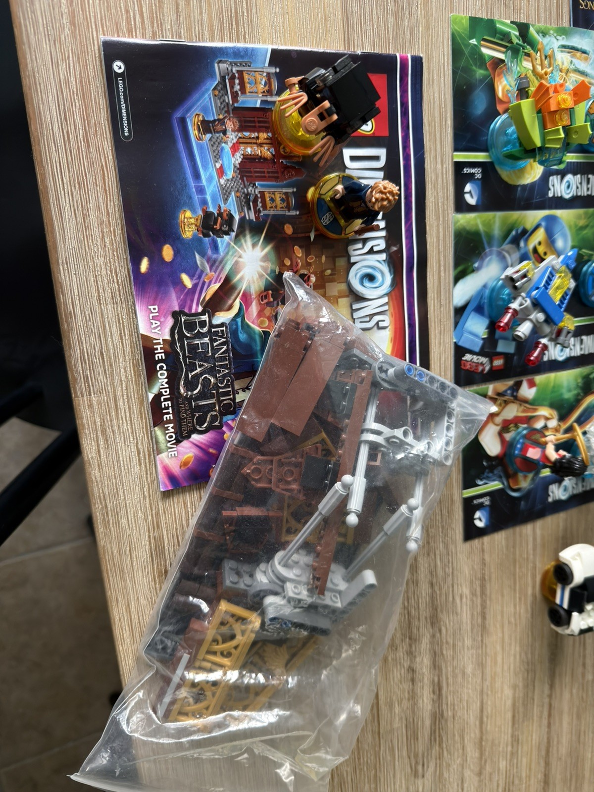 LEGO Dimensions lot all complete PS4 Harry Potter DC Comics Fantastic Beasts