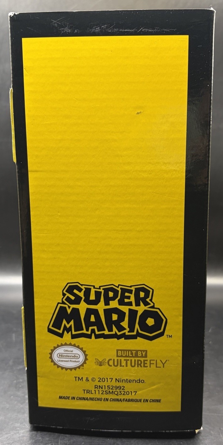 Nintendo Super Mario CultureFly Mystery Block Lunch Box Notepad Figure Open Box