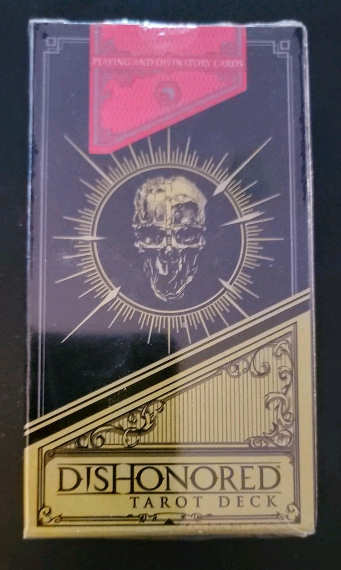 Dishonored Tarot Card Deck Bethesda 2012 Factory Sealed – Rare