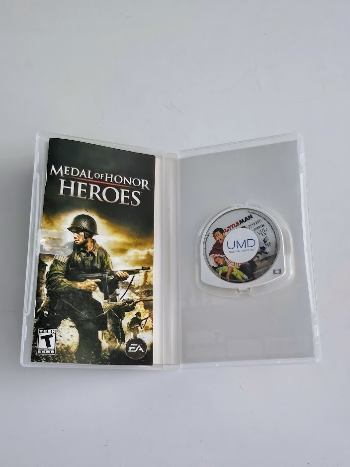 Medal Of Honor Heroes Sony PSP Multi Online Playability With Booklet Pre-Owned