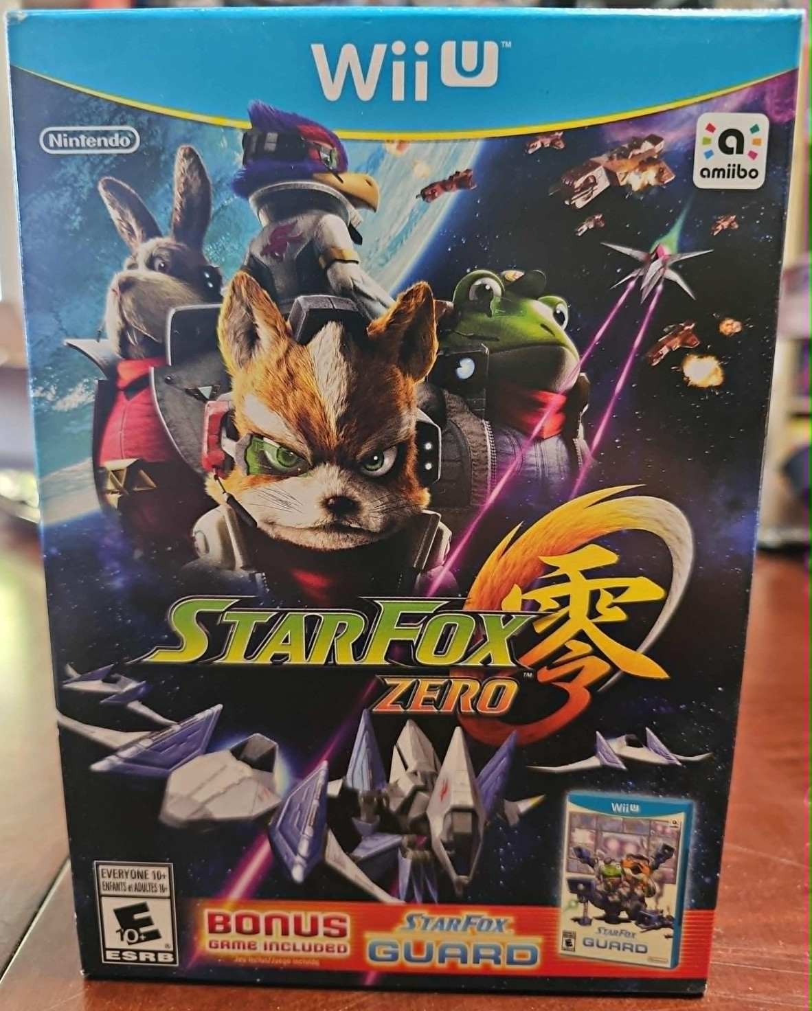 Star Fox Zero + Bonus StarFox Guard US NTSC Release WiiU Wii U Factory Sealed
