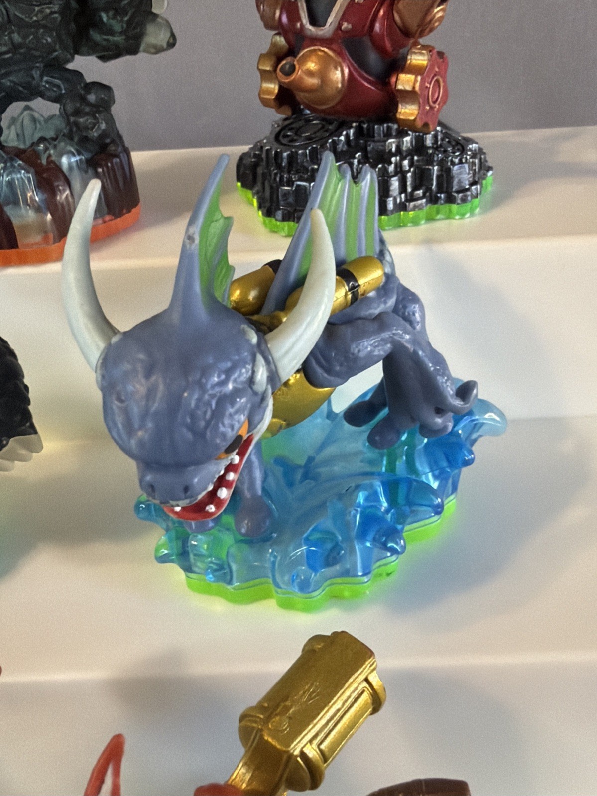 10 Skylanders Game Figures Elf Shroomboom Giant Terrafin Zap Drill Spyros Ship