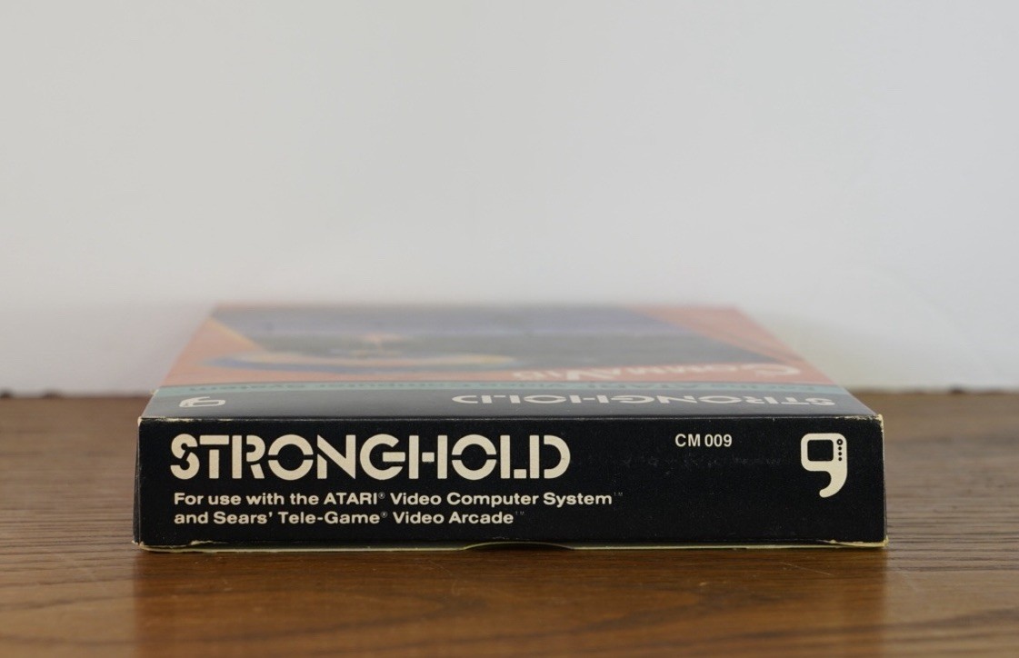 Stronghold By CommaVid For Atari 2600 With Original Box And Manual Rare Game