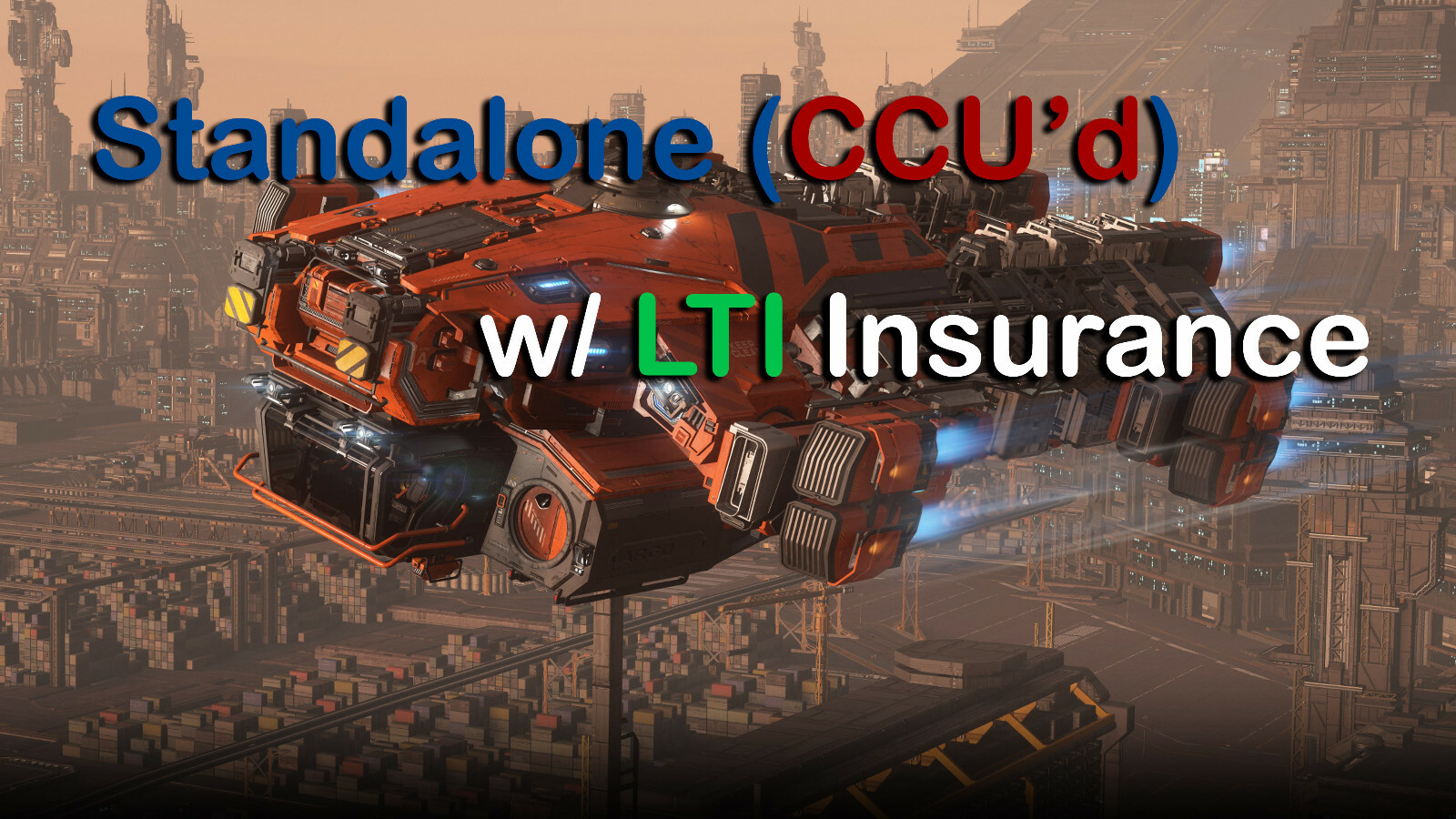 Star Citizen – RAFT (LTI or 10y Insurance) – Ship