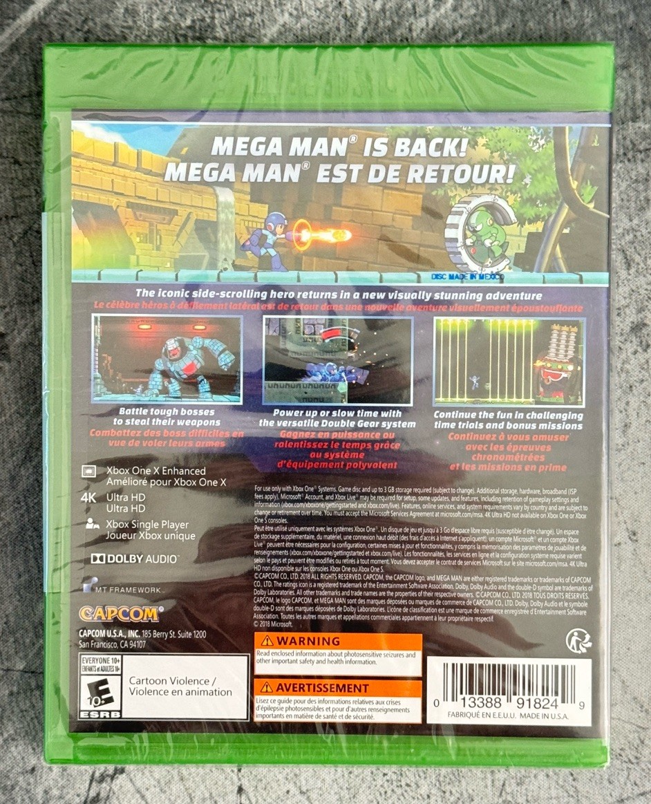 Mega Man 11 Microsoft Xbox One – Brand New Sealed