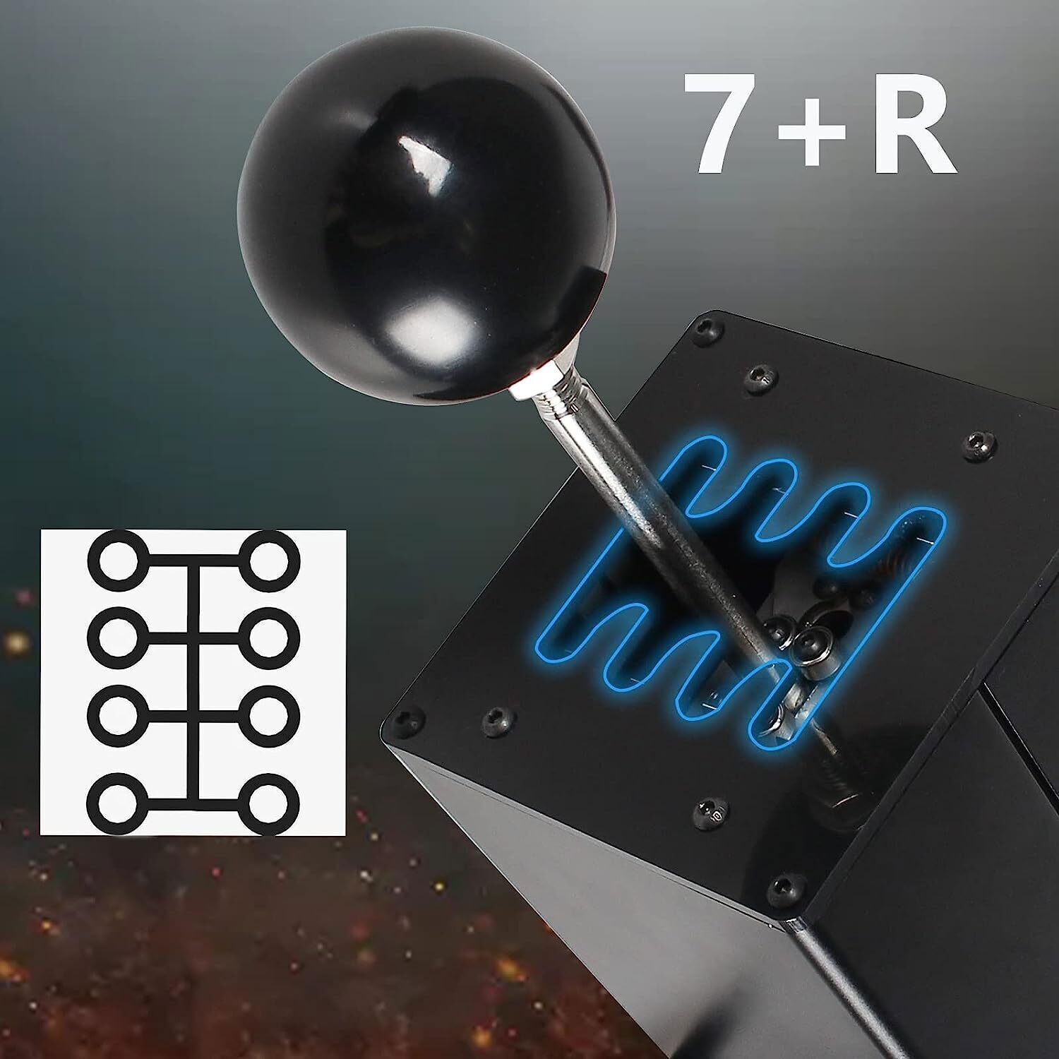 PC USB H Gear Shifter Sim Racing Game For Logitech G29 G27 G25 G920 T300RS/GT