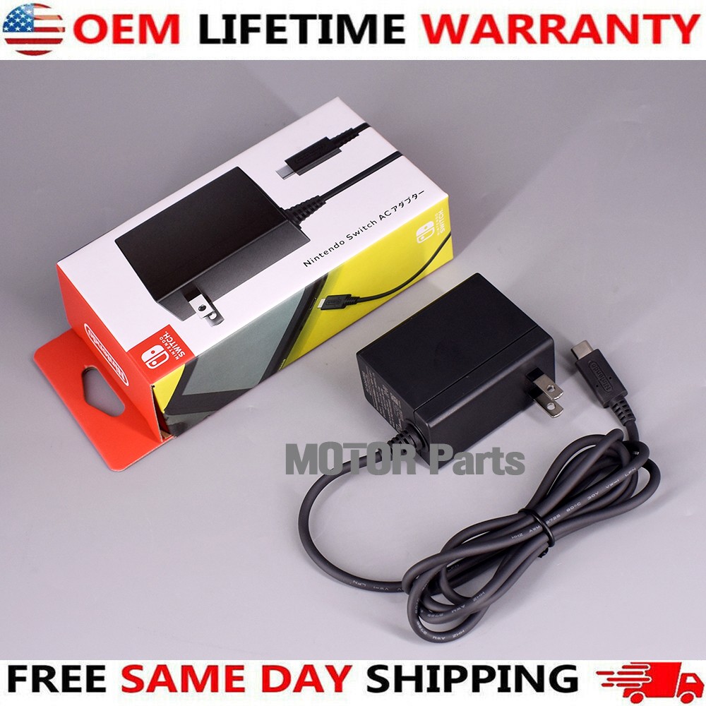 OEM HAC-002 Official Nintendo Switch +OLED AC Power Adapter Supply NEW Charger