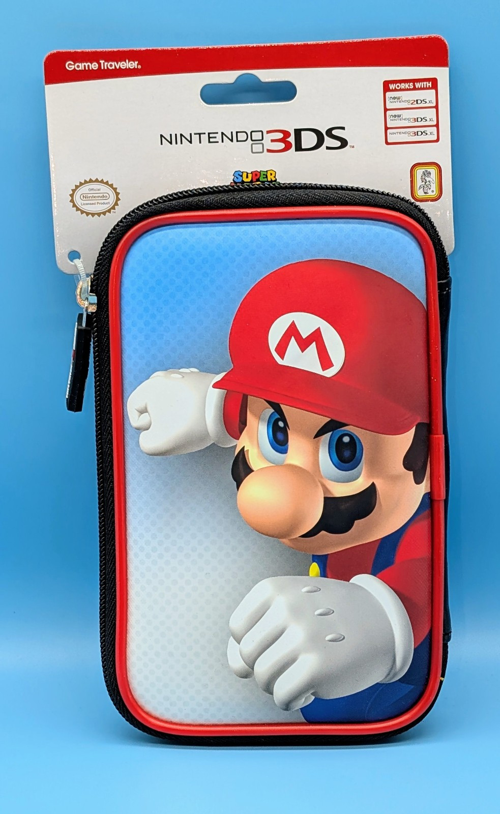 Nintendo 3DS/2DS XL RDS Game Traveler Super Mario Carrying Case DSi 3DSXL515MB