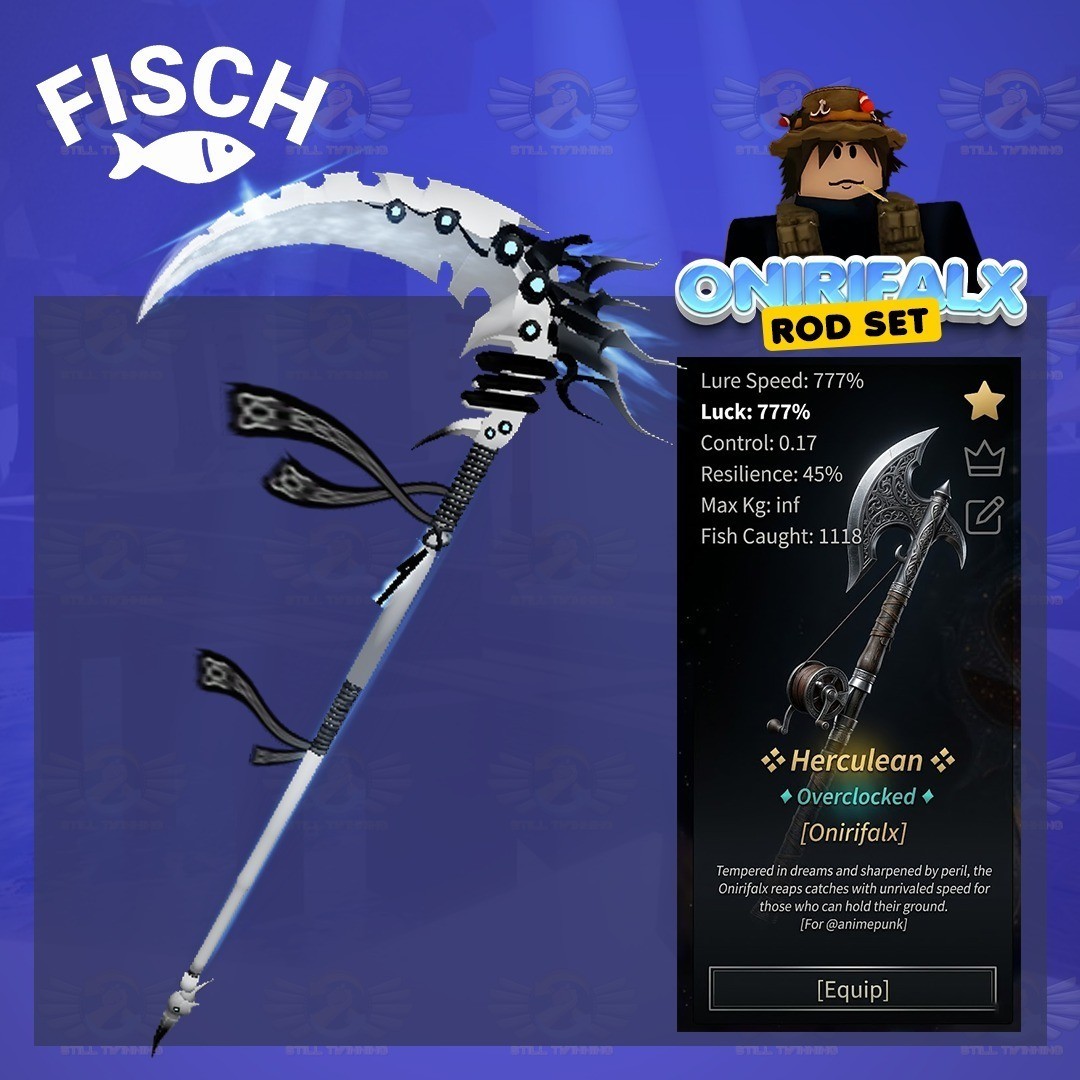 Onirifalx Rod Set – Fisch