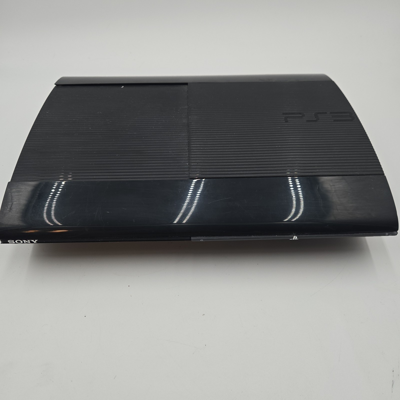 Sony PlayStation 3 PS3 Super Slim 250GB Console (CECH-4001B) w/ Cables Tested