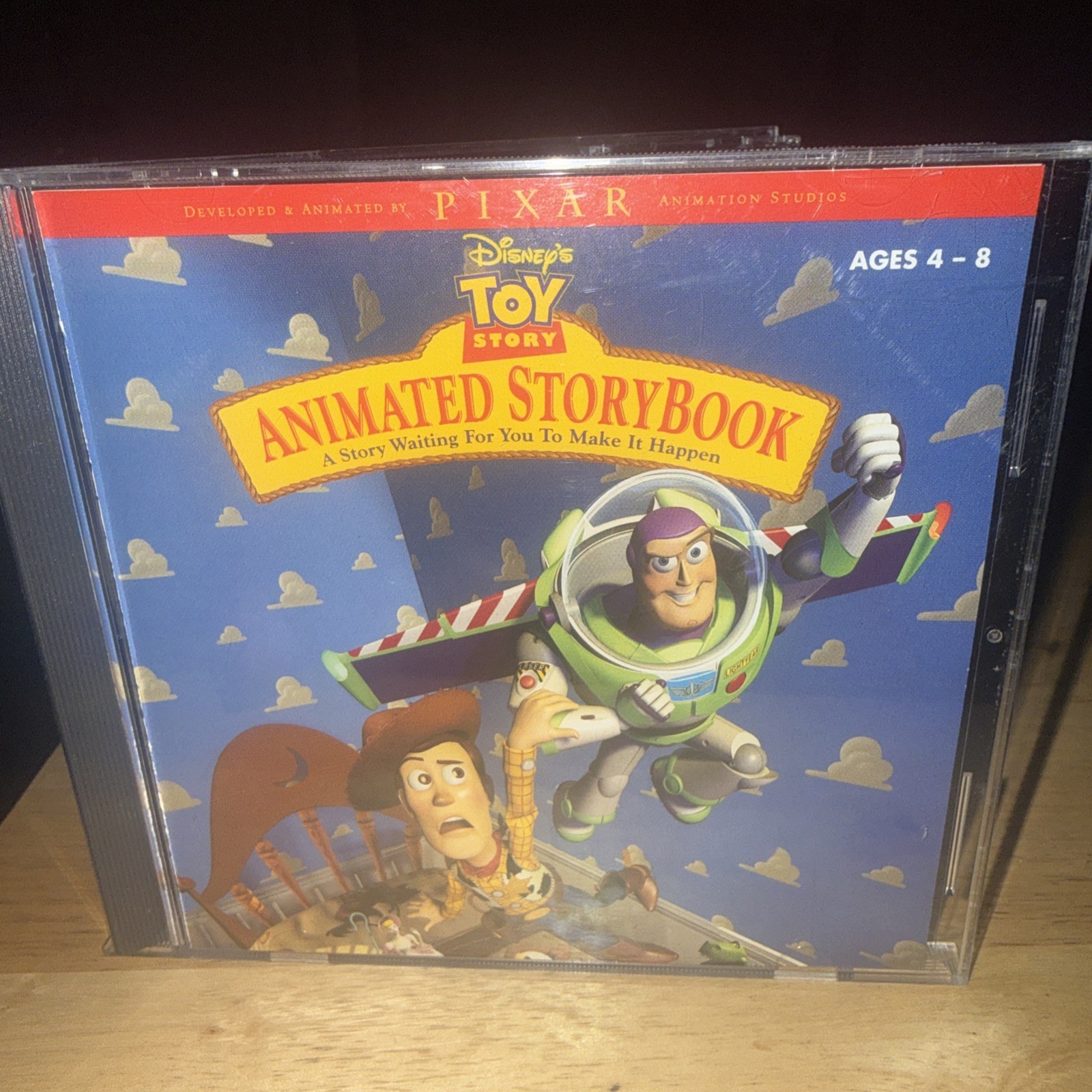 Toy Story Animated Storybook Case And Disc