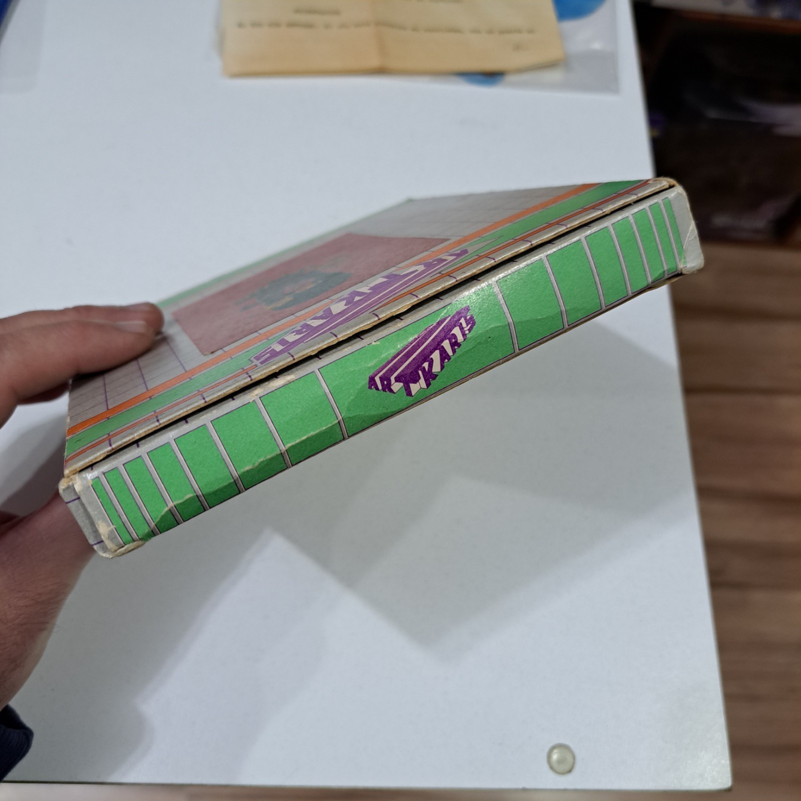 Vintage Atari Coleco River Raid Artkari Argentina Box