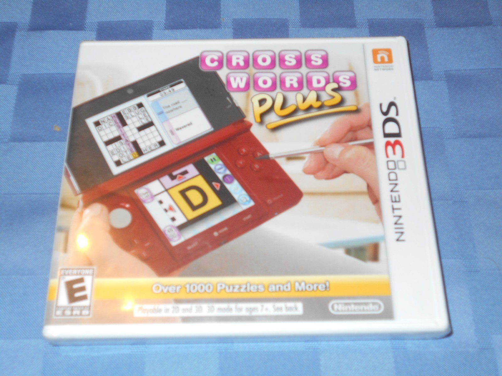 CROSSWORDS PLUS NINTENDO 3DS FACTORY SEALED!!! FREE FAST SHIP!!!!! L@@K!!!