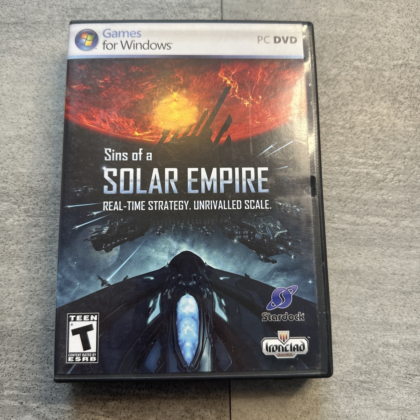 Sins of a Solar Empire (PC, 2008) Game for Windows